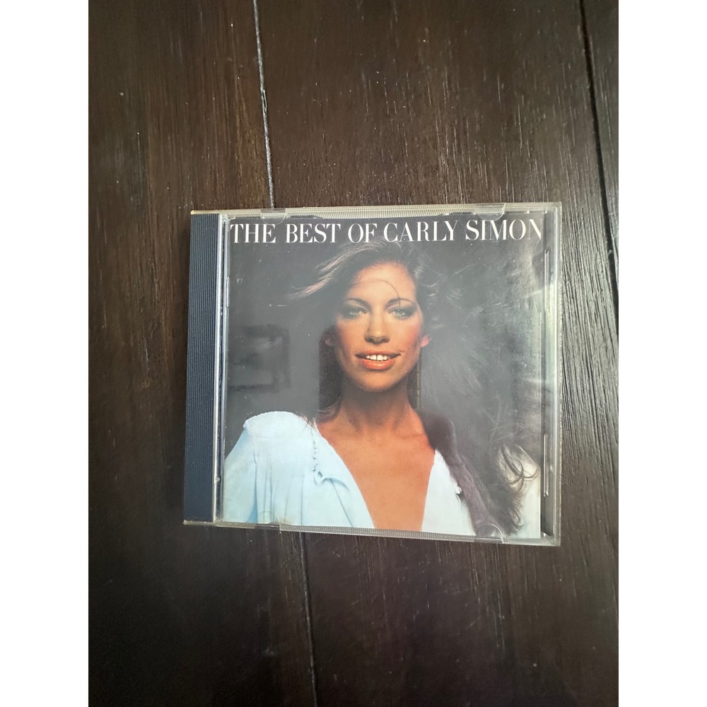 The Best of Carly Simon CD Elektra E2-109 Youre So Vain Mockingbird Compilation